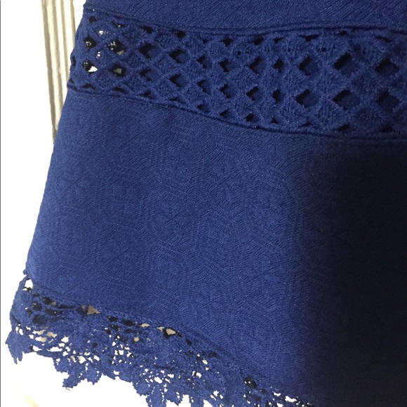 Francesca’s Miami Navy Blue Dress - Picture 5 of 6